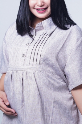 Baju Hamil Kerja JUMBO Flowers - BHJ 95